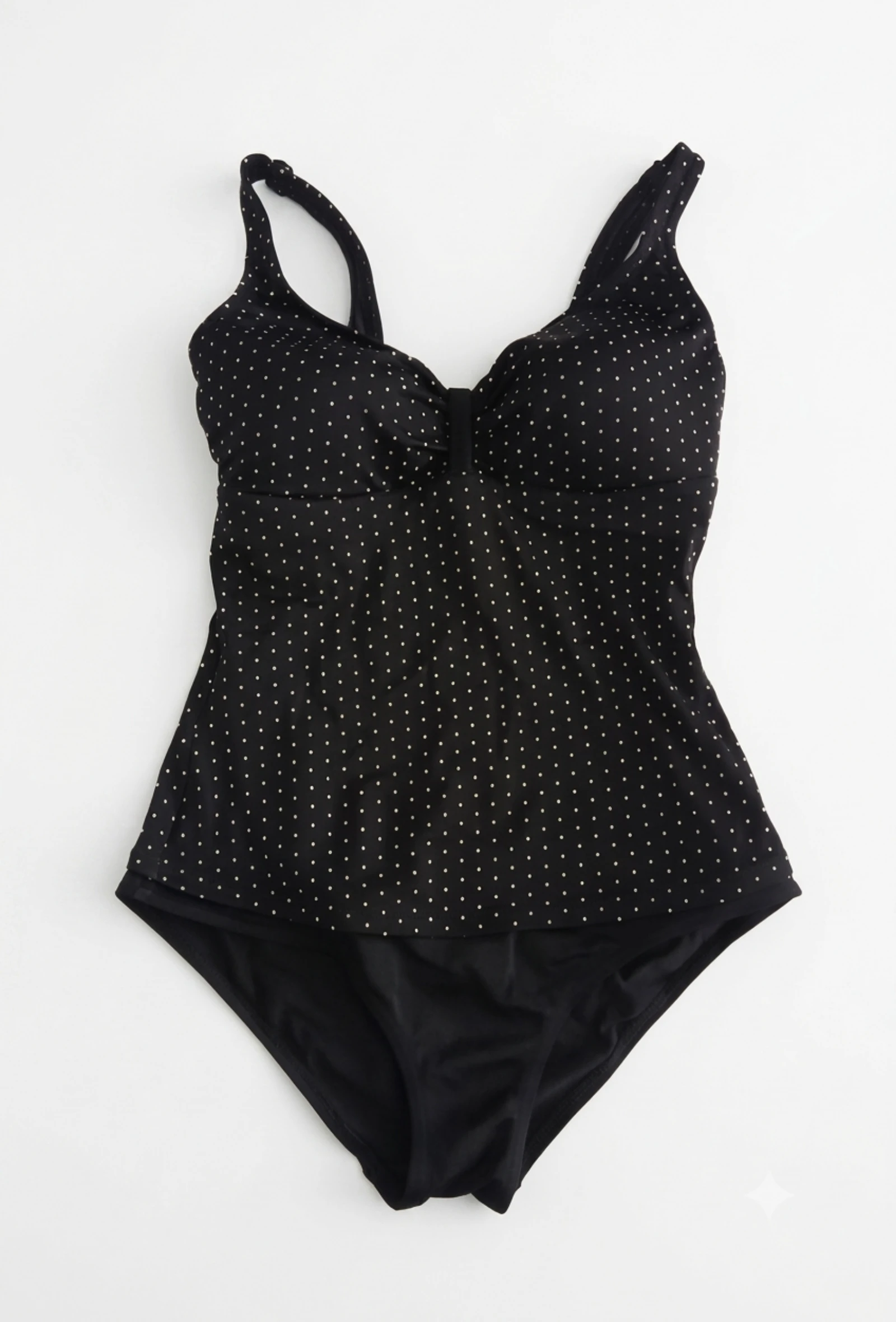 Bañador Entero Olaian Estilo Tankini Print de lunares